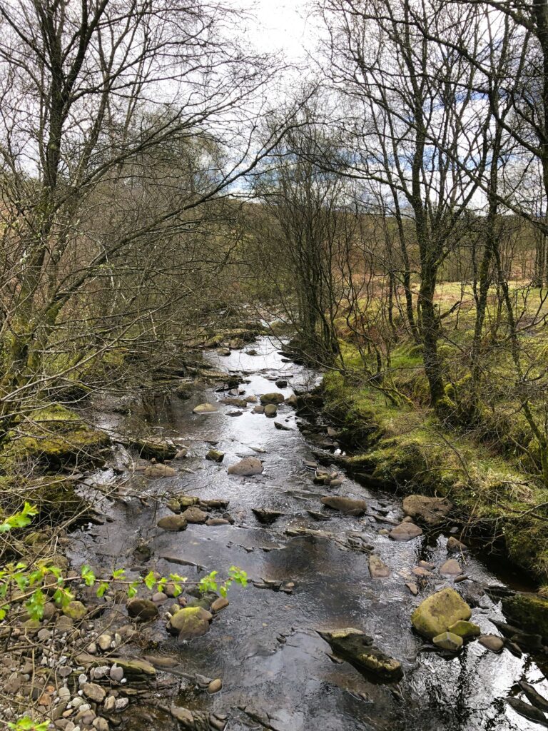 karge Landschaft in den Highlands